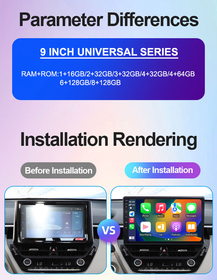 derui Smart,dr,smart,9 Inch Universal Series